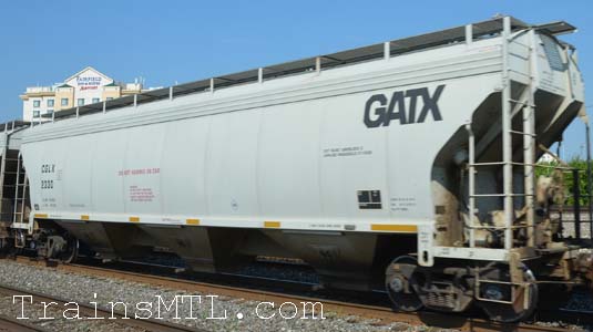 Car/wagon CGLX2330 left side / coté gauche
